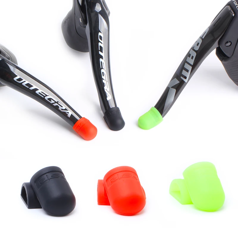 1pair RISK Bicycle Shift Handle Cover Road Bike Silicone Shifting Lever Protection Sleeve Derailleur Cycling Accessories