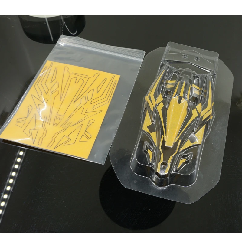 homemade decals for clear cowl shell AVANTE MK3/NEO VQS/ thunder shot MK2 polycarbonate body painting for tamiya MINI 4WD car