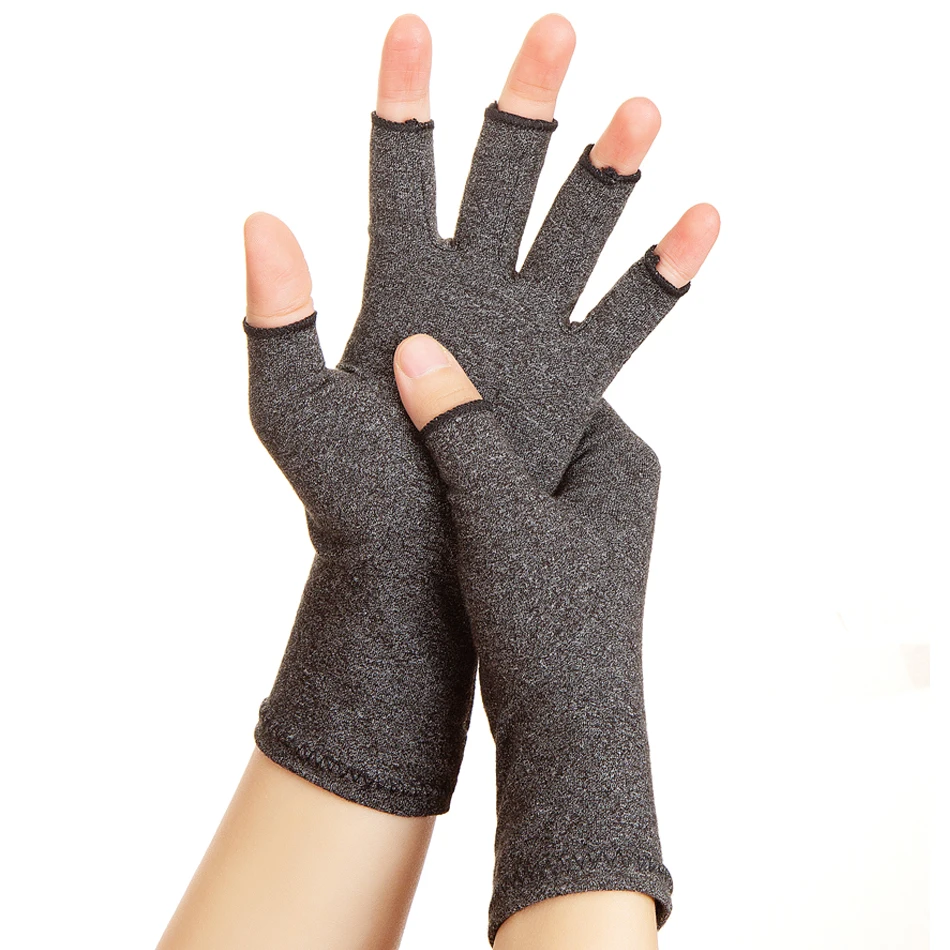 Gants de Compression pour l'arthrite, 1 paire, Support de poignet en coton, soulagement des douleurs articulaires, attelle de main, bracelet de thérapie pour femmes et hommes