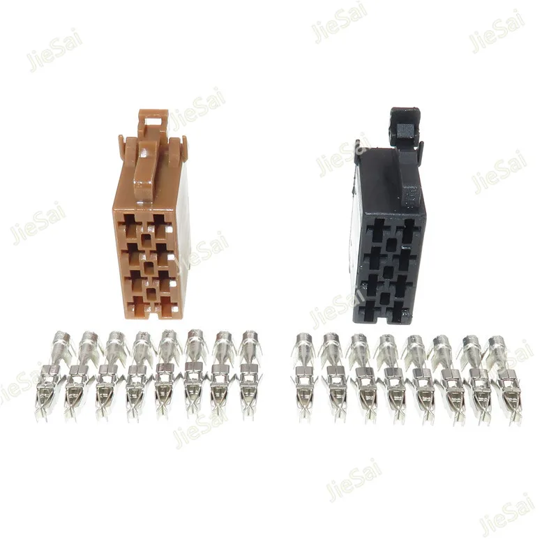 8 Pin 962189-1 962191-1 Car CD Plug Auto Radio Speaker Plug Audio ISO Cable Socket For VW - Image 2