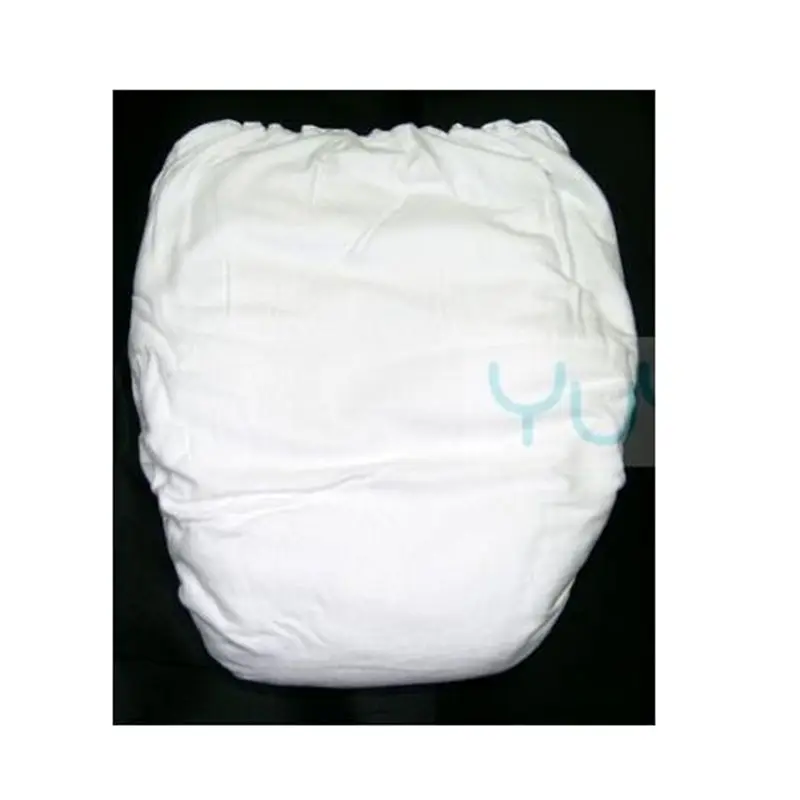 Free Shipping NICEDIAPER 2006-WHITE-90-130CM Cotton AIO Adult Diaper/ incontinence pants /Nighttime Cloth Diaper