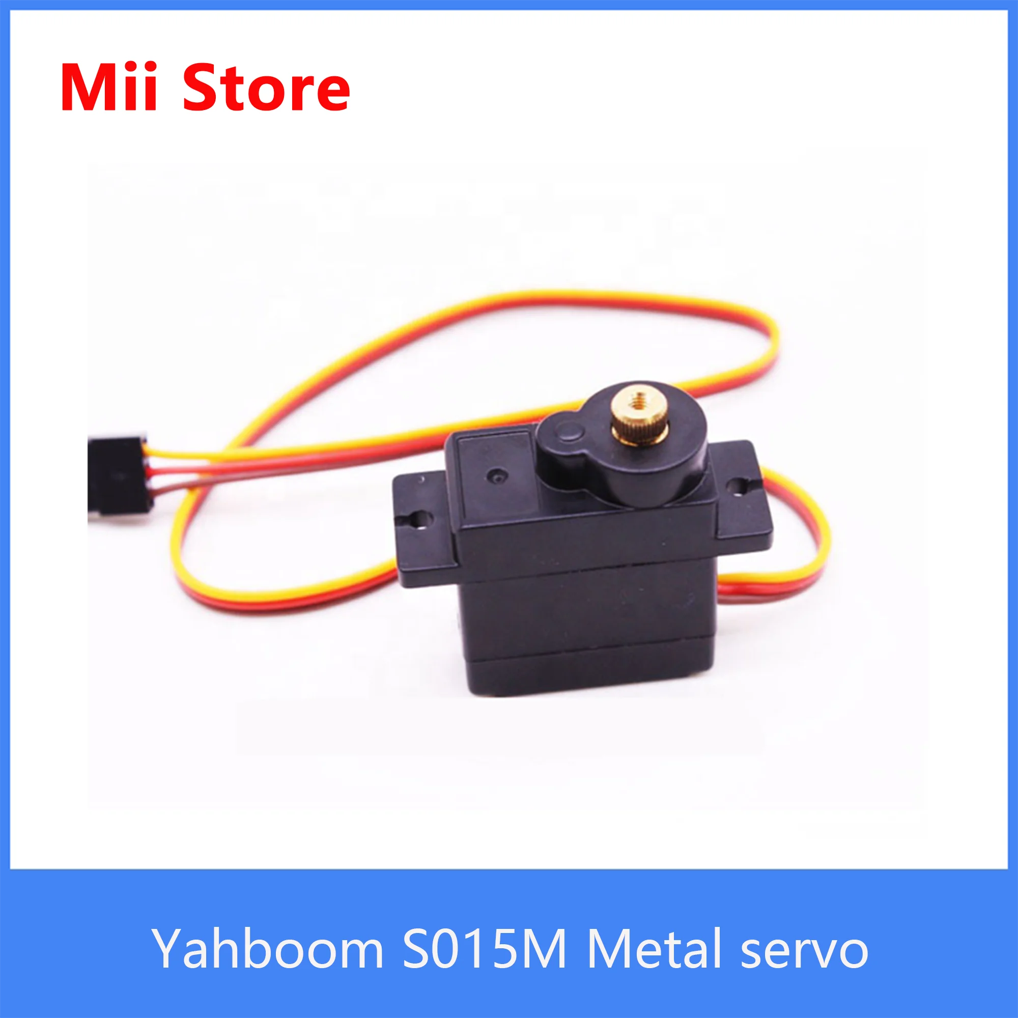 Yahboom S015M แรงบิดสูง RC Micro เซอร์โวเกียร์โลหะดิจิตอล180องศา