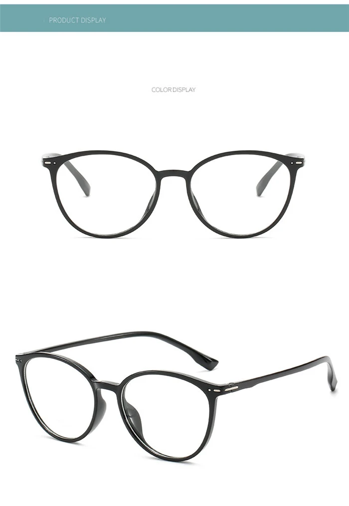 Retro Katzenauge klare Linse kurzsichtige Brille Frauen Myopie optische Brille -0.5 -1 -1.5 -2 -2.5 -3 -3.5 -4 -4.5 -5 -5.5 -6.0 – Detail 7