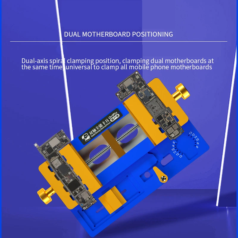 MECHANIC Double Bearing Universal Fixture PCB Holder For Mobile Phone Motherboard IC Chip Dot Matrix Projector Module