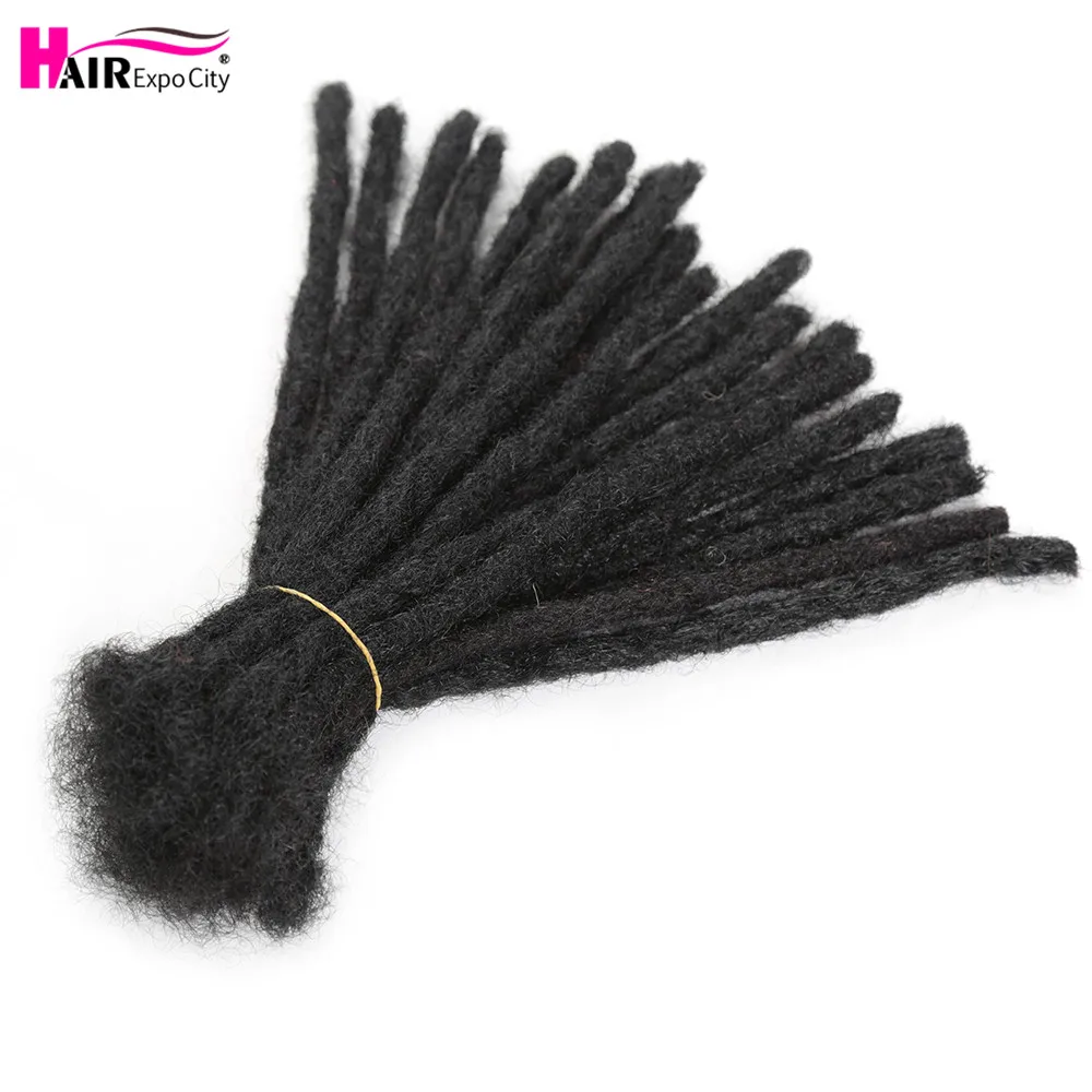 6-10inch Handmade Dreadlocks Hair Extensions Synthetic Braids Hair Crochet Braiding Hair For Africa Women And Men Hair Expo City