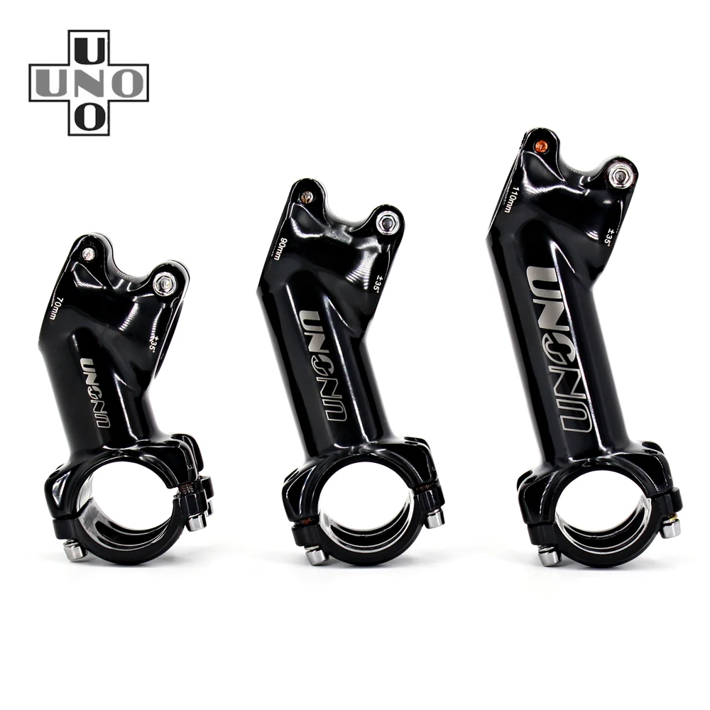 UNO 35 degree Bicycle Stem Bike Road Stem mtb Stem 31.8 70/90/110mm Handlebar Fork Stem Extension mtb Parts Bicycle Accessories