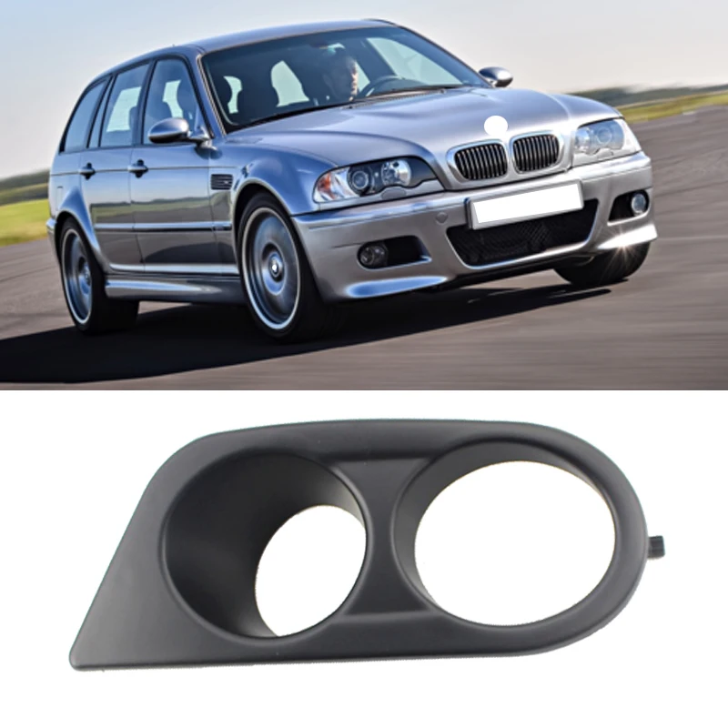 

Крышка противотуманной фары Roavia для BMW E46 M3 2-дверный 01-06, передний бампер, крышка противотуманной фары, крышка решетки, рамка, корпус, крышка, гарнир