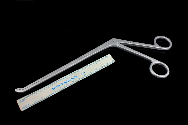 Animal vocal cord excision clamp medical gun type lamina and nucleus pulposus forceps without injury vocal cord Surgical scissor