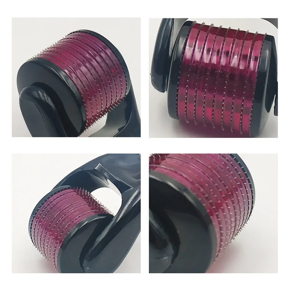 0.25mm micro agulha derma rolo dermaroller barba crescimento anti perda de cabelo barba titânio facial cuidados com a pele sistema estrias terapia