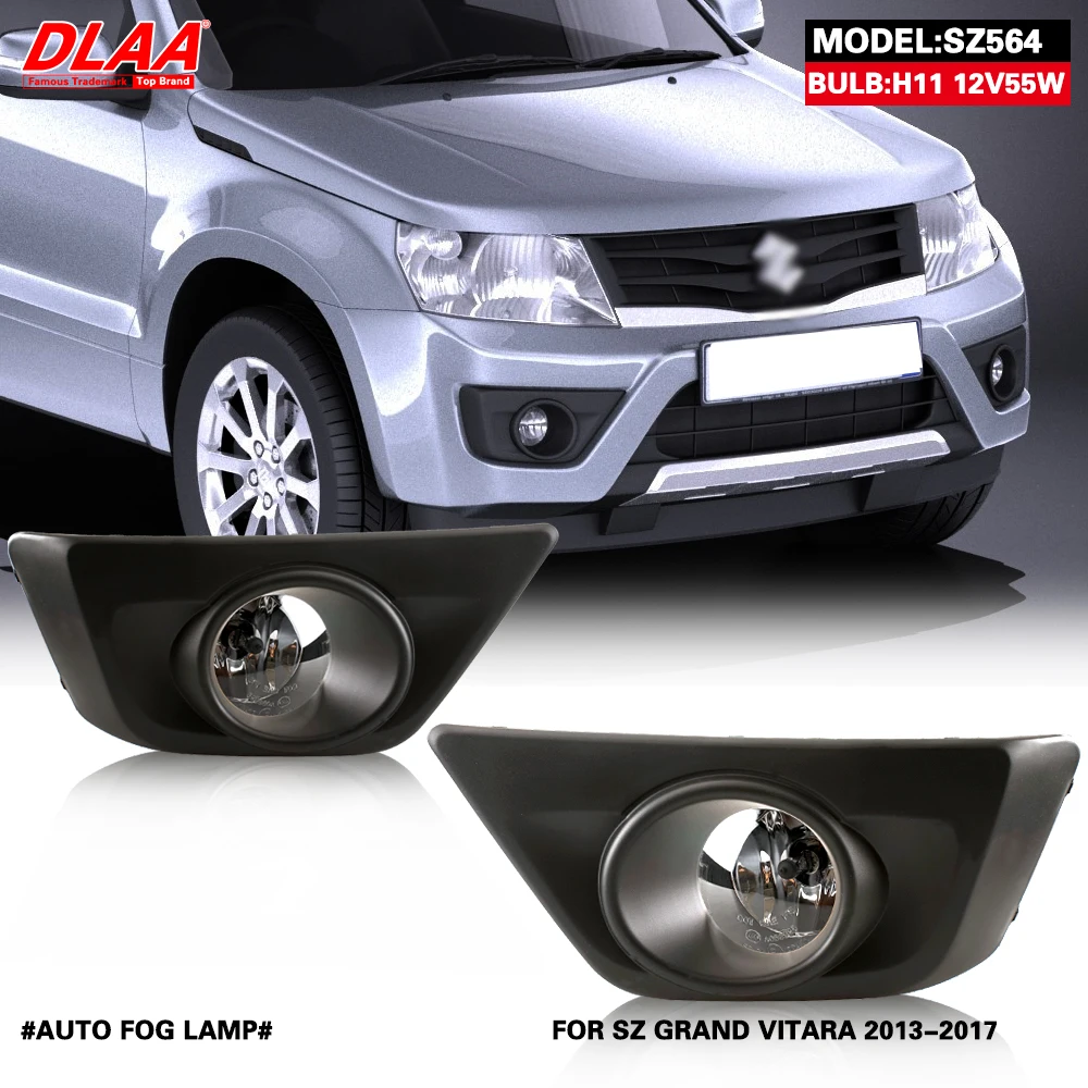 

DLAA For GRAND VITARA 2013 2014 2015 2016 2017 Front Fog Lights Car Styling Spot Light Fog Lamps With Switch - 1 Pair