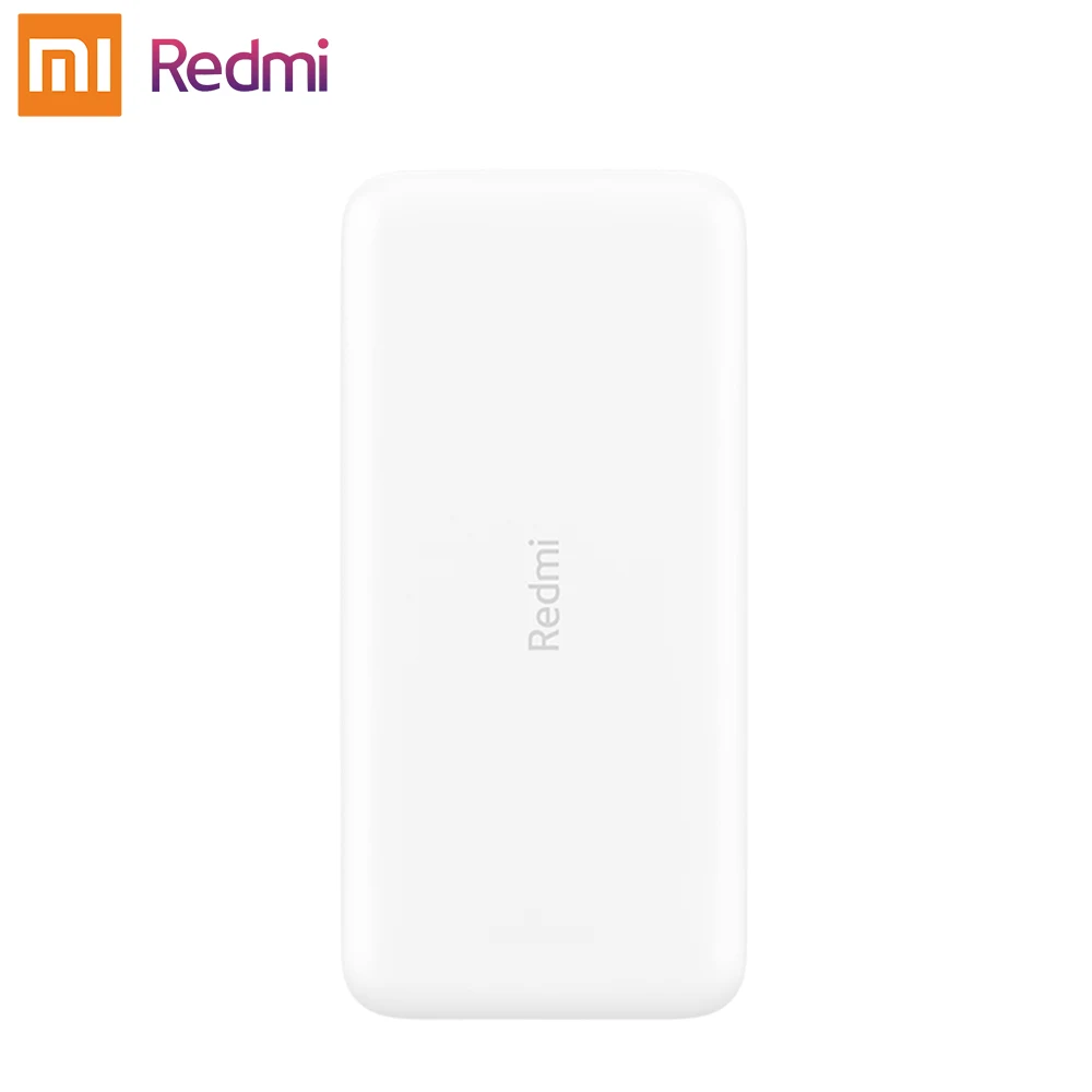 الأصلي شاومي Redmi قوة البنك 20000mAh 18 واط تهمة سريعة 10000mAh Powerbank شحن سريع المحمولة شاحن للهواتف الذكية