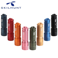 SKILHUNT E3A 100 Lumens AAA  Keychain LED Flashlight Mini LED key light Poket Torch Outdoor Daily Camping Hiking Riding Fishing