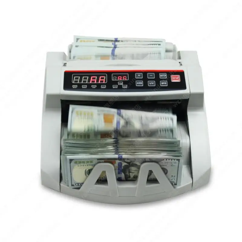 Contatore di banconote per soldi 1000 pz/min 80W valuta contante macchina UV MG rilevazione falsa con Display a LED