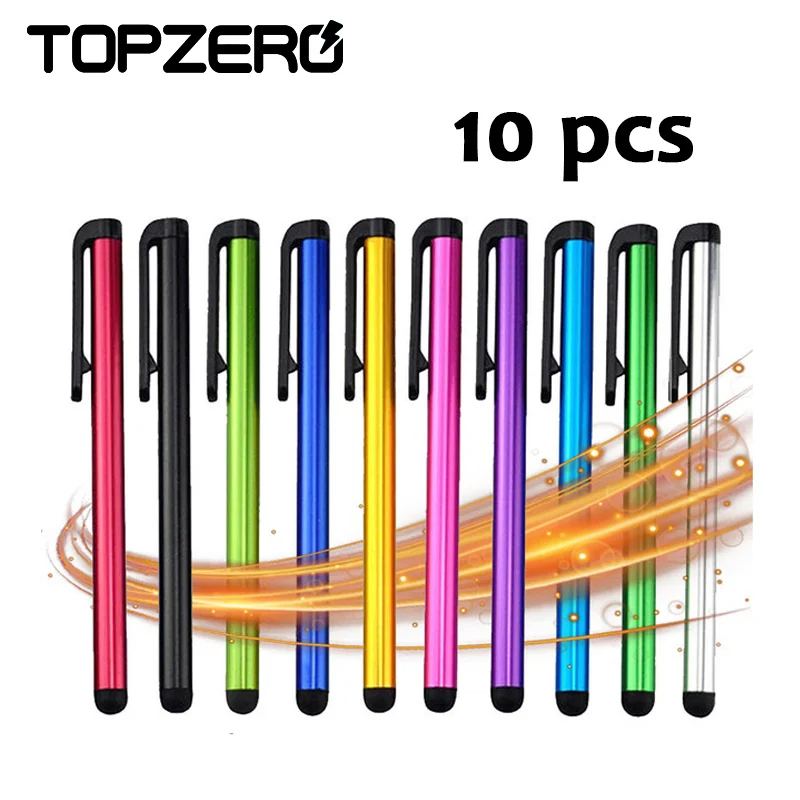 2/10PCS Universal Soft Head Touch Screen Stylus Pen For iPad Air Min For Xiaomi iPhone Tablet Durable Smart Phone Touch Pencil