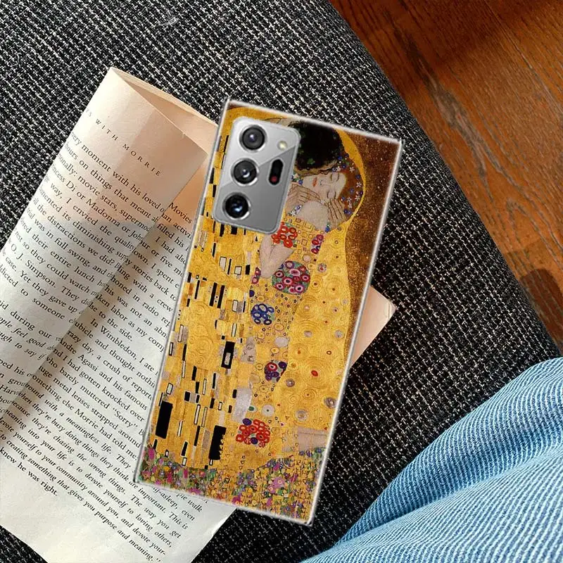 Kiss by Gustav Klimt Desig Phone Case For Galaxy A14 A54 Samsung A71 A51 A41 A31 A21S A52S A72 A52 A32 A22 A12 A02S A42 A11 M11