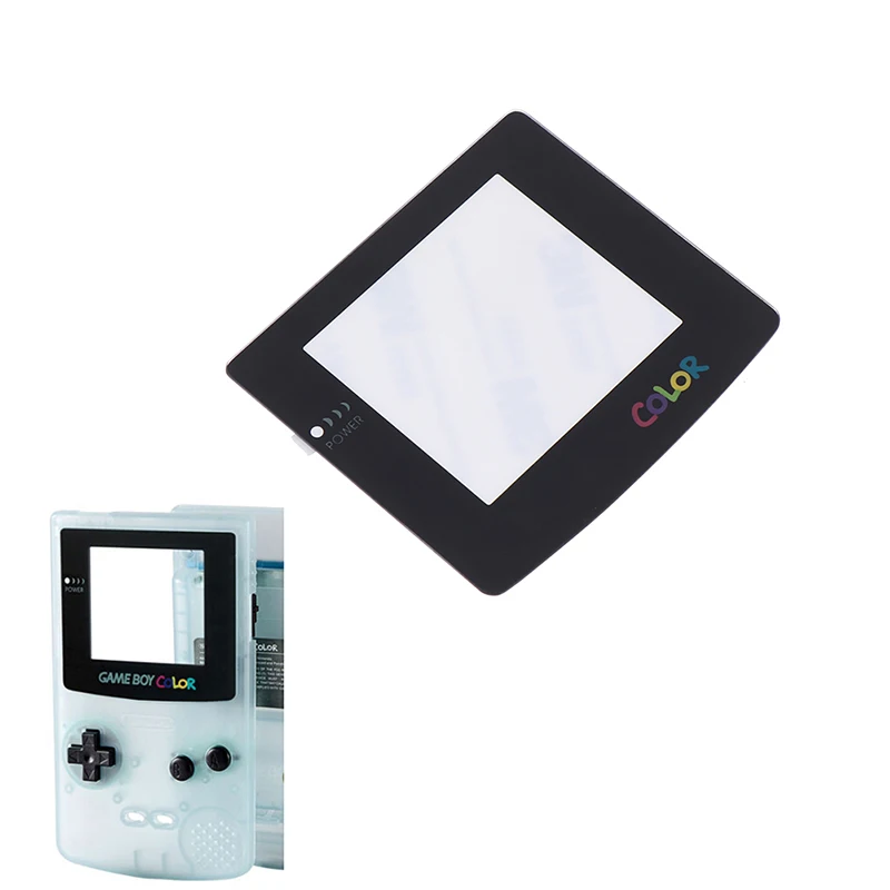 Glass Screen Lens Protector Panel Replacement for GBC Game Boy Color Plastic Glass Lens for GBC Screen Glass Lens