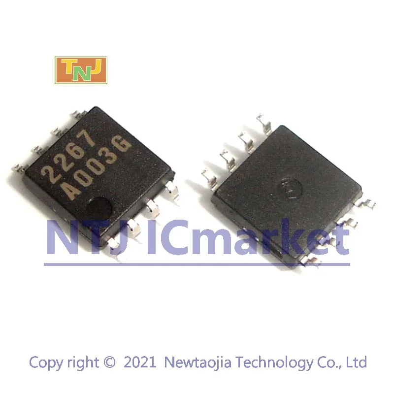 10 PCS NJM2267M SOP-8 NJM2267 JRC2267 2267 Dual Video 6BD Amplifier With 75oOhm Driver Chip IC