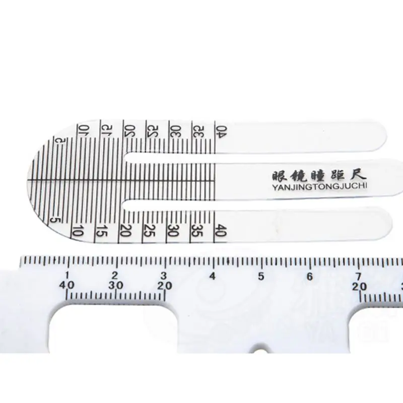 1Pair Optical PH Ruler Pupil Height Meter Optometry PH Tester for Hospital Tool K1AE