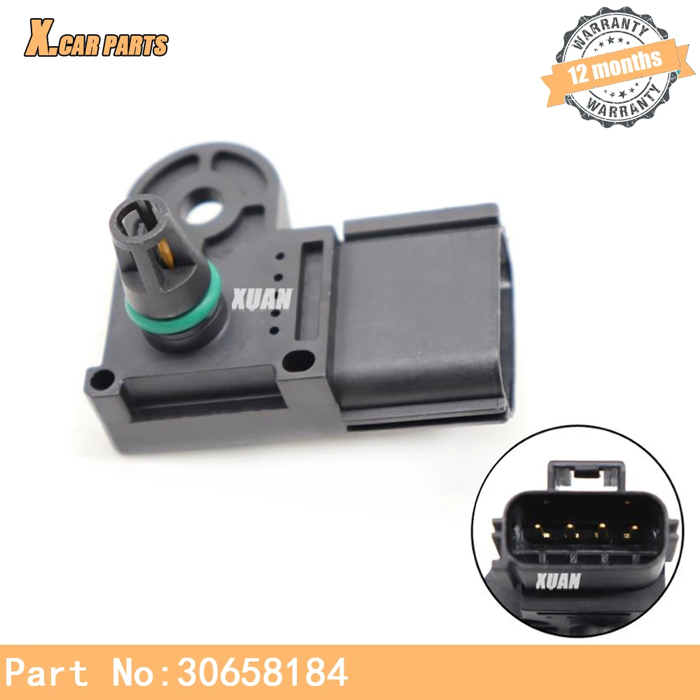 30658184 Intake Manifold Pressure Sensor Map Sensor For VOLVO S40 V50 FORD MONDEO S-MAX TRANSIT FOCUS C-MAX GALAXY FIESTA