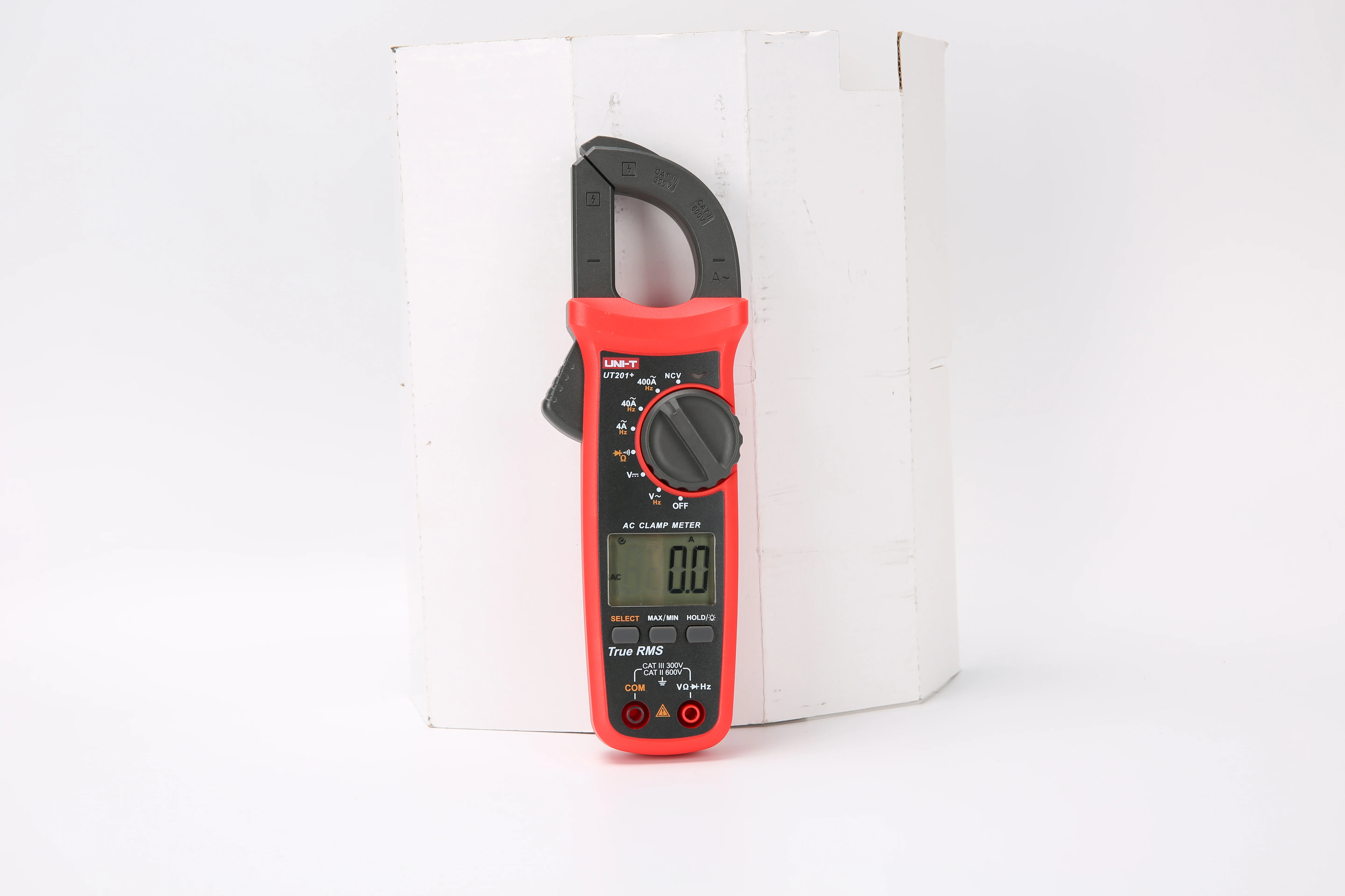 UNI-T UT201 +/UT202 +/UT203 + True RMS Clamp Meter MAX/MIN AC DC Tester di resistenza di capacità di tensione di corrente.