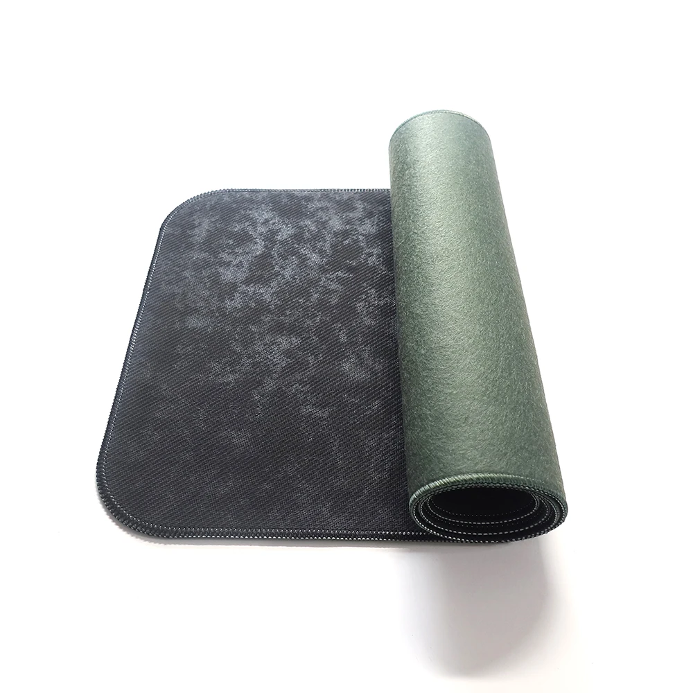 Solid Color Gray Green Shooting Accessories Tactical Non-slip Gun Pistol Maintenance Cleaning Mat Villus Waterproof Wide Pad