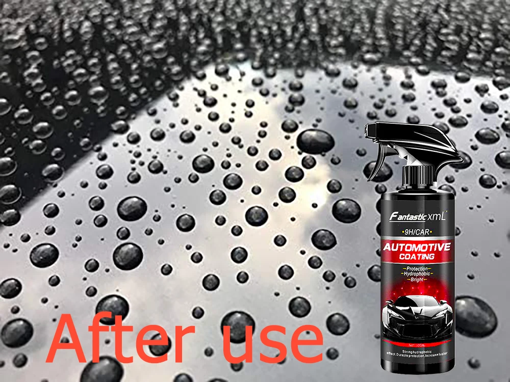 Keramik für Autos, beschichtet, 9H Nano, flüssiges Glas, plattiert, Kristall, hydrophob, wasserfest, Polierfarbe, Härtegrad, Kristall-Autopolitur – Detail 15