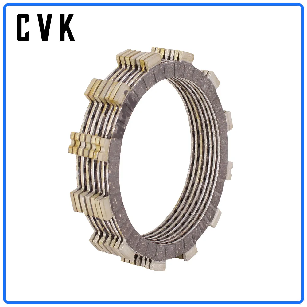 CVK 6 PCS Clutch Plate Friction Sheet Clutch Discs For Suzuki GSF250 GSF400 74A 73A 75A 77A 913 Bandit 250/400 Motorcycles GSXR