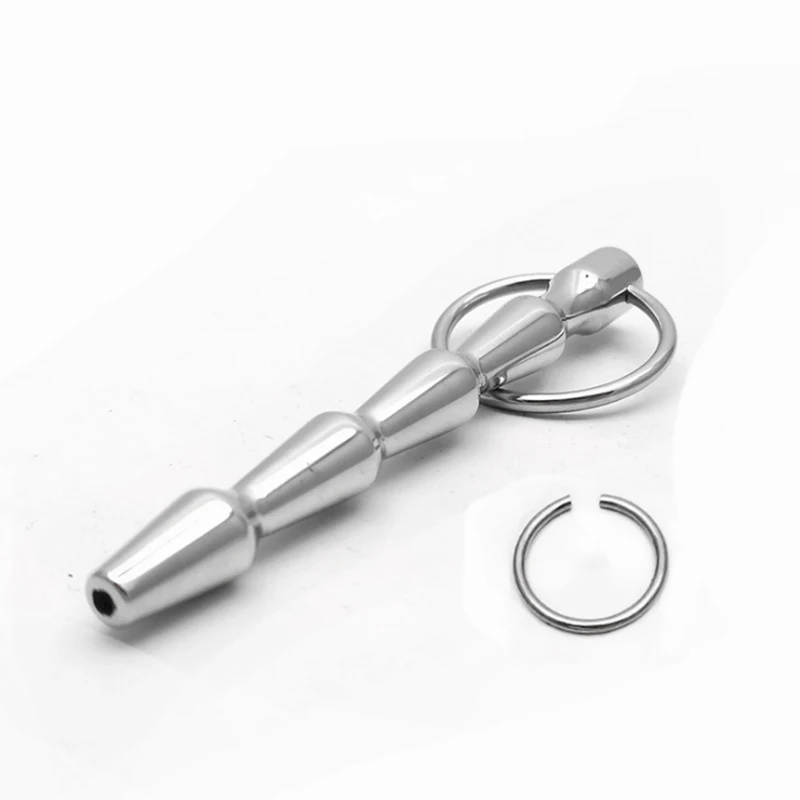 Stainless Steel Urethra Catheter Male Penis Plug Urethral Stretcher Urethral Sound Dilator Penis Plug Erotic Toy For Men MCH010