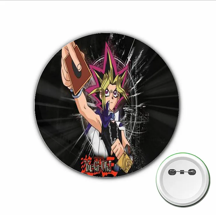 3pcs anime Yu-Gi-Oh! Cosplay Badge Cartoon Pins Brooch for Clothes Accessories Backpacks bags Button Badges