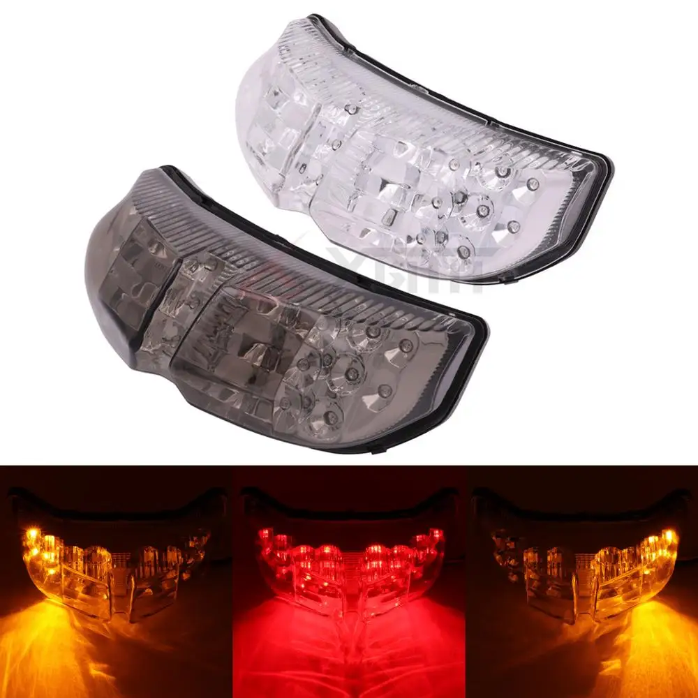 

Motorcycle LED Rear Tail Light Brake Turn Signals Integrated For Yamaha Fazer FZ1 2006- 2015 FZ8 2010- 2015 2012 2013 2014