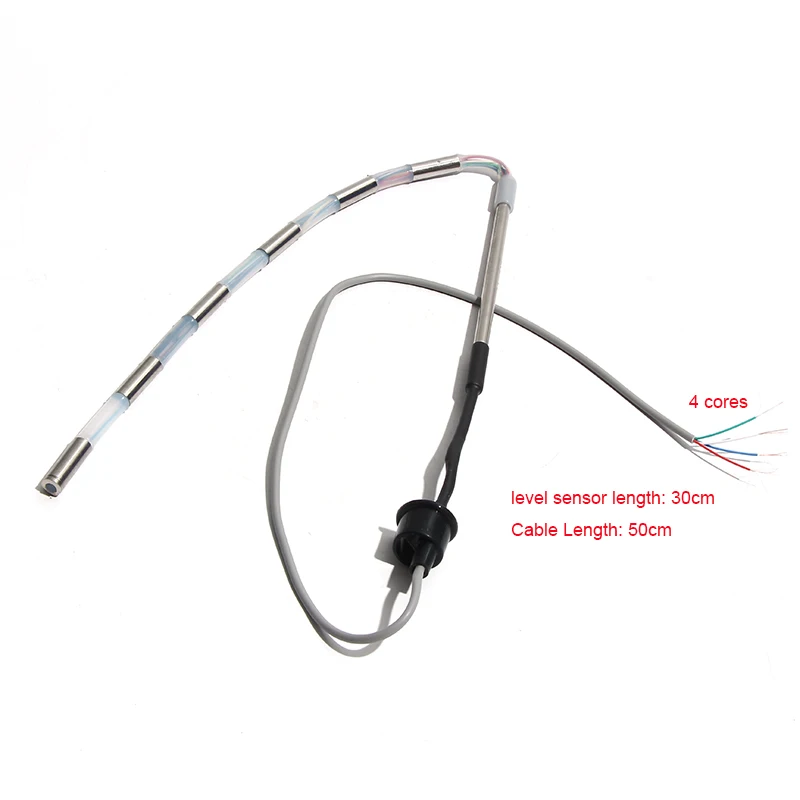 4 Wires Silicon Steel Solar Energy Water Heater Controller Parts Water Temperature And Level Sensor Probe for Water Tank