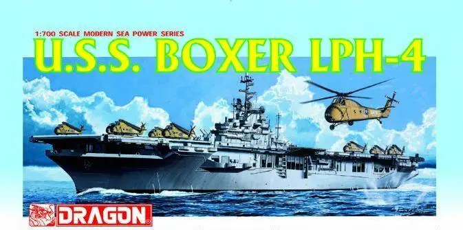 DRAGON 1/700 7070 U.S.S. Boxer LPH-4