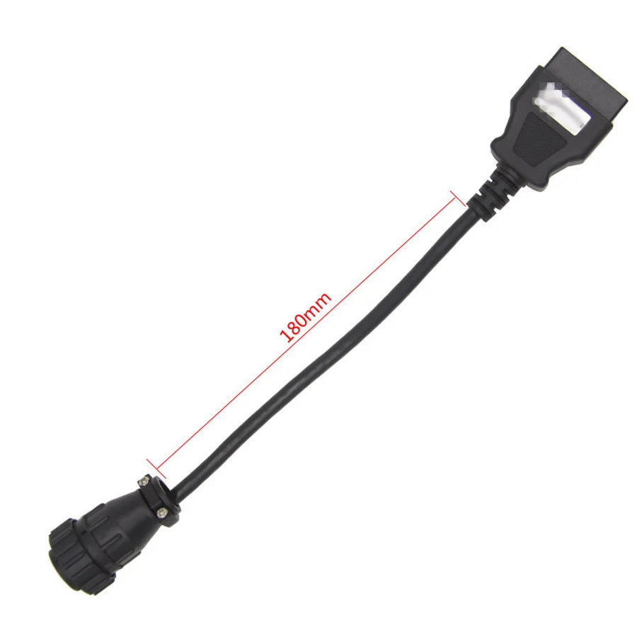 OBD2 16pin Female OBD Extension Cable for SCANIA Truck 16 Pin Male OBD2 Connector Compatible for TCS CDP Diagnostic Tool Scanner