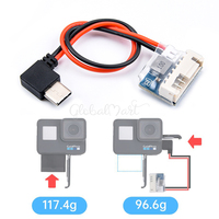 Type C to 5V Balance Plug Power Cable Charging Cable for GoPro Hero 6/7/8/9/10/11 for FPV RC Drone Part