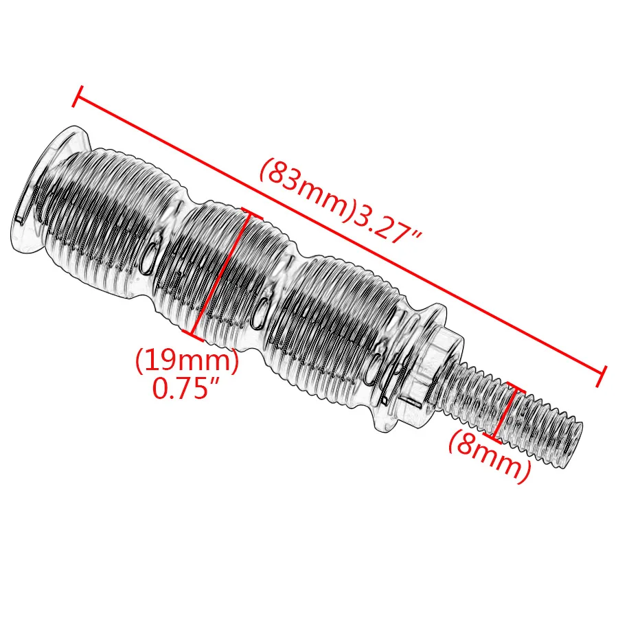 Motorcycle Bolt Shifter Peg For Indian Scout Sixty Roadmaster Victory Cross Boardwalk Vision Octane Kingpin Aluminum Shifter Peg