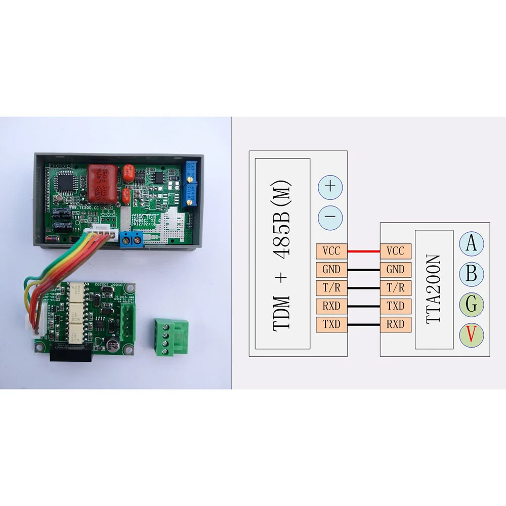 Imagem -06 - Voltímetro Taidacent Tdm32x1 0.56 Mostrador Digital ac 400v Porta Serial Rs232 Rs485 com Montagem no Painel