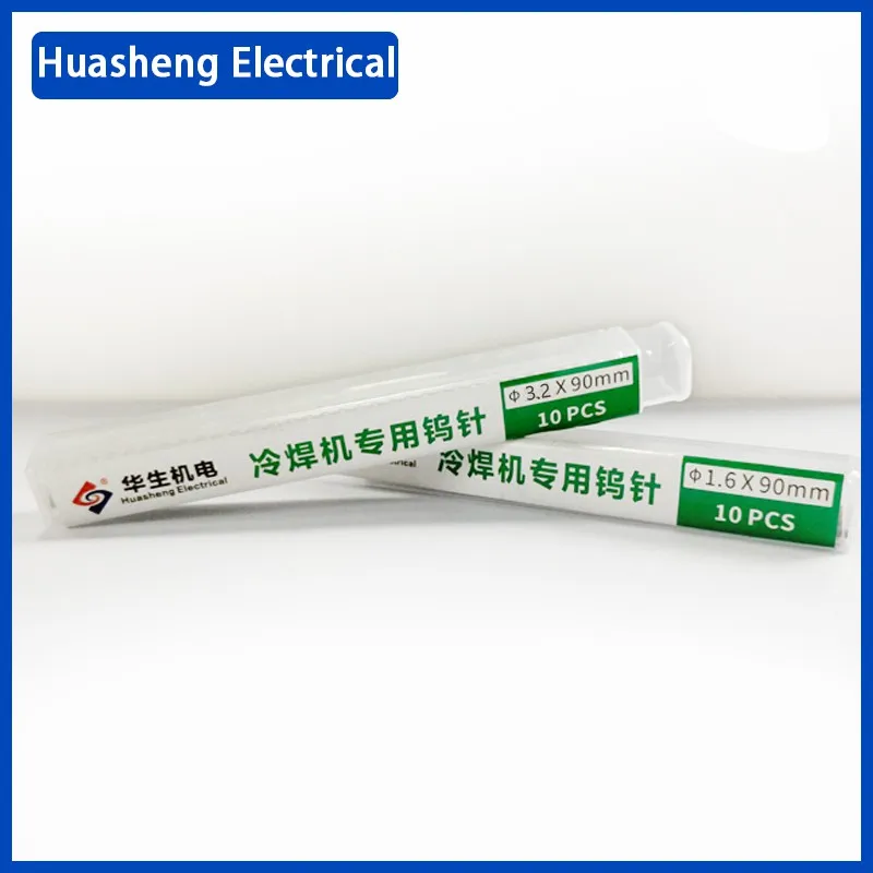 Varilla de soldadura profesional de electrodos de tungsteno φ1.6mm x 90mm, máquina de arco frío, uso de varillas Tig