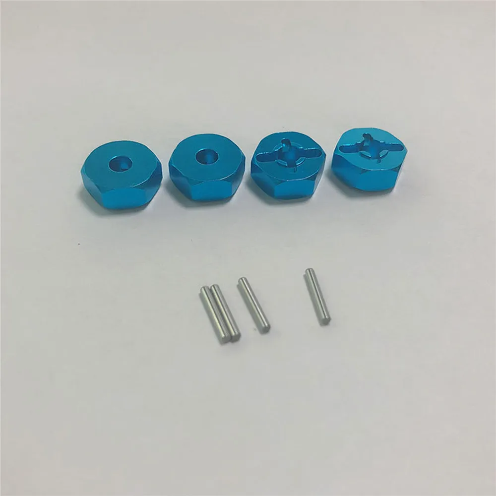 

Адаптер для шестигранной ступицы колеса 7 мм до 12 мм, металлический шестигранный комбайнер для WLtoys A949 A959 A969 A979 K929, детали для обновленной модели автомобиля