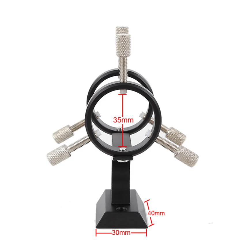 Imagem -03 - Suporte Ajustável do Localizador da Lanterna Suporte de Montagem do Ponteiro Laser do Localizador do Metal para o Telescópio Astronômico