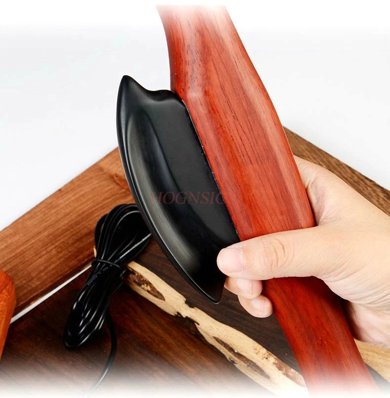 moxibustion massage Electric hot stone scraping plate scraping knife heating rib scraping instrument massage meridian