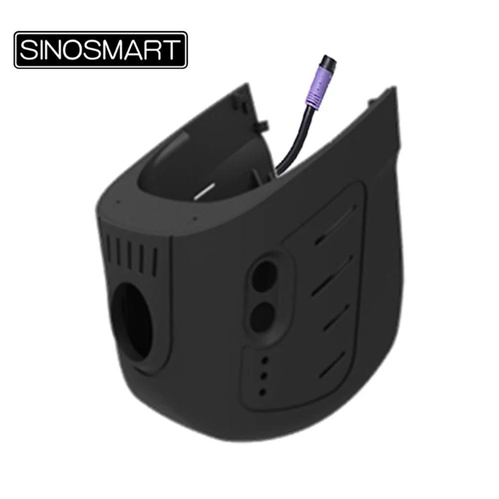 SINOSMART – caméra DVR Wifi 1080P Novatek pour voiture, pour GM, contrôle général via application Mobile SONY IMX307