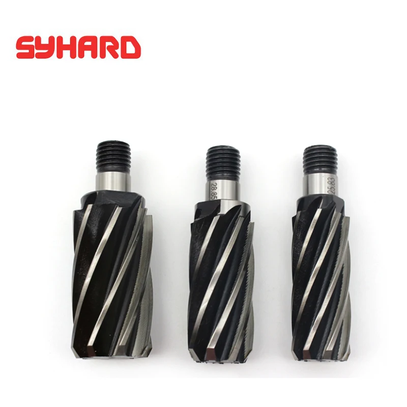 2pcs/lot HSS Spiral Reamer Head For Bicycle Cutting Tool Diameter 22.4-35.2mm