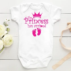 The Princess Has Arrived baby Bodysuit One Piece tops Baby Girl Coming Home jumpsuit baby print outfit