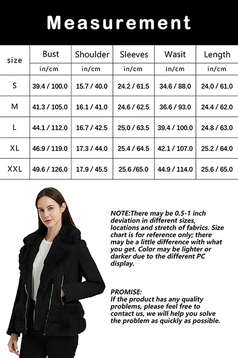 Giolshon 2022 New Winter Women Jacket Thick Warm Faux Suede Coat With Belt Faux Fur Collar PU Leather Jackets Outwear