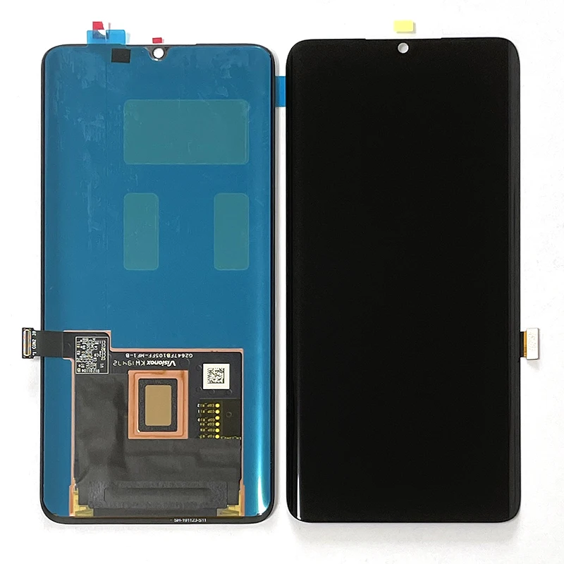 Imagem -06 - Tela Amoled Lcd para Xiaomi mi Nota 10 mi Nota 10 Lite Toque Digitador Quadro para Xiaomi Nota 10 Pro Cc9 Pro