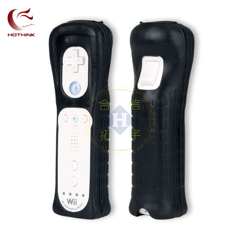 Hosure-غطاء سيليكون ناعم لوحدة تحكم Wii ، طويل وناعم ، مسرع ، لوحدة تحكم Nintendo Wii