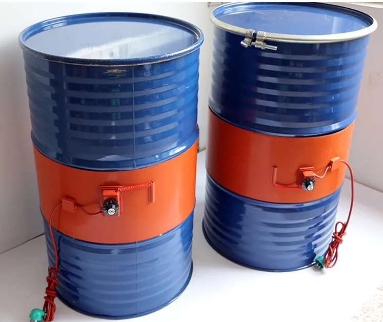 Size can be customized DIY oil barrel silicone heating with silicone heater oil and gas storage tank