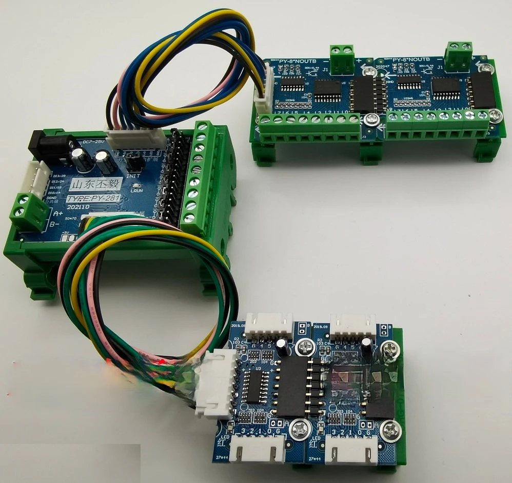 8 Analog Input/multi-channel Switch Input/multi-channel Switch Output to RS485 Signal Acquisition Card