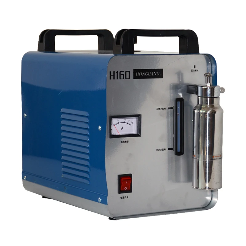 

110V or 220V H160 75L Oxygen Hydrogen Generator Water Welder Acrylic Flame Polishing Machine for jewellers and silversmiths