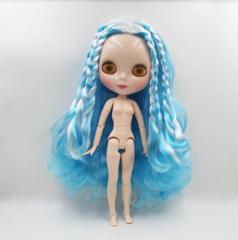 

Free Shipping Top discount 4 COLORS BIG EYES DIY Nude Blyth Doll item NO. 563J Doll limited gift special price cheap offer toy